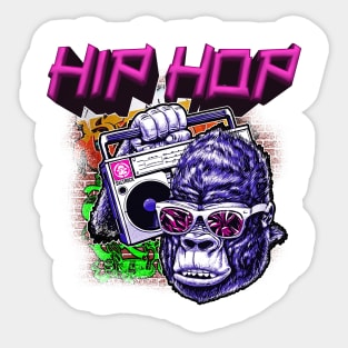 gorilla Sticker